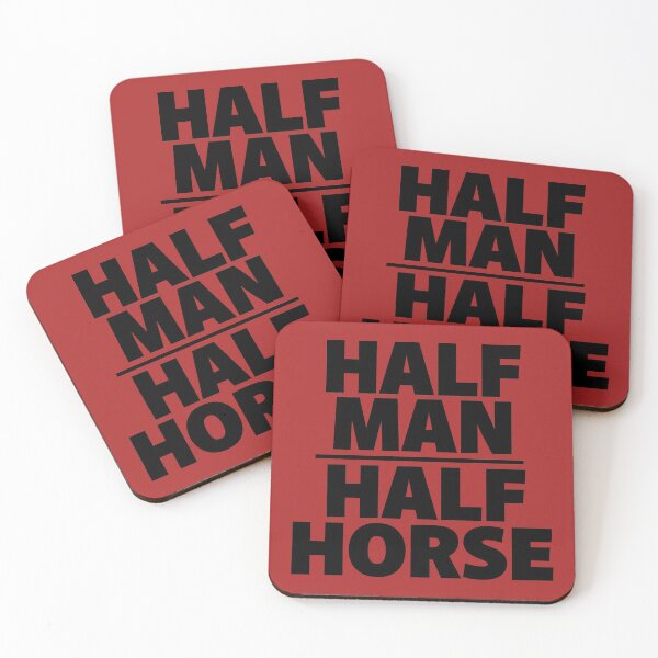 Item preview, Half Man / Half Horse (Black Lettering) Large Penis Humor designed and sold by IntersectPhoto.