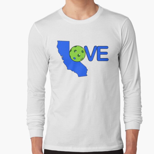 California Pickleball Love Long Sleeve T-Shirt