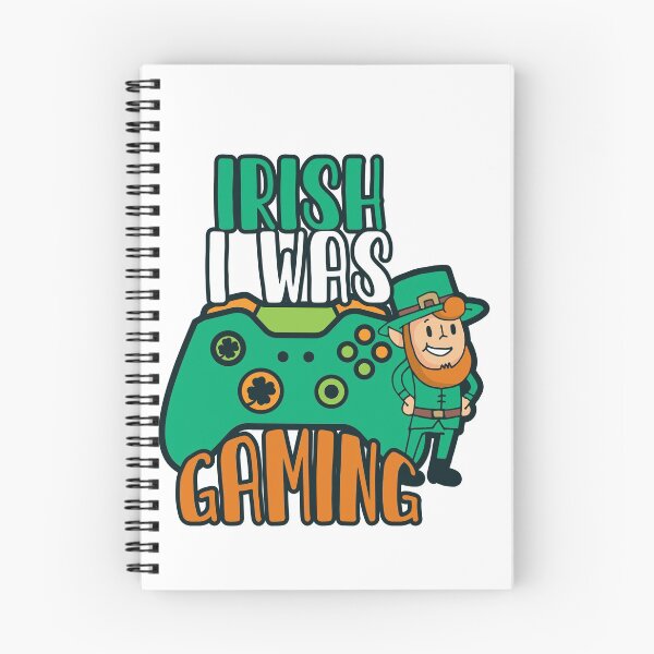 Item preview, Irish i was gaming controller saint patrick day gamer gift for men and women. designed and sold by TheFlipRepublic.