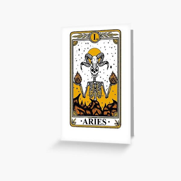 Artikel-Vorschau von Widder Tarot Karte, designt und verkauft von CVSPERDesigns.