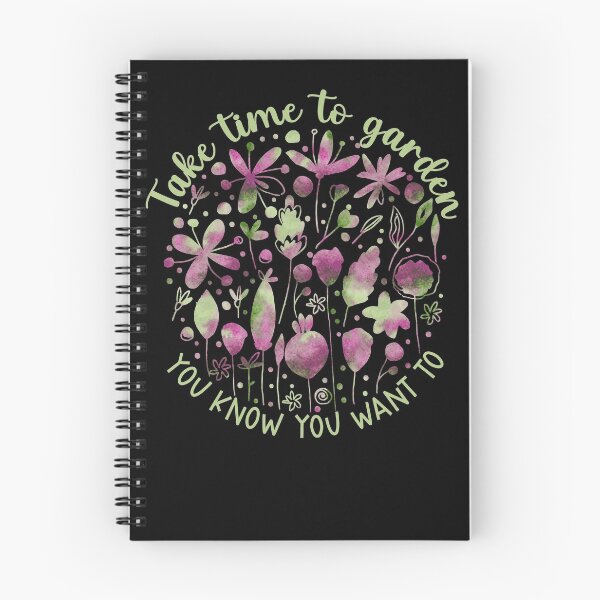Item preview, Take Time to Garden Gardening Floral Whimsical  designed and sold by creative321.
