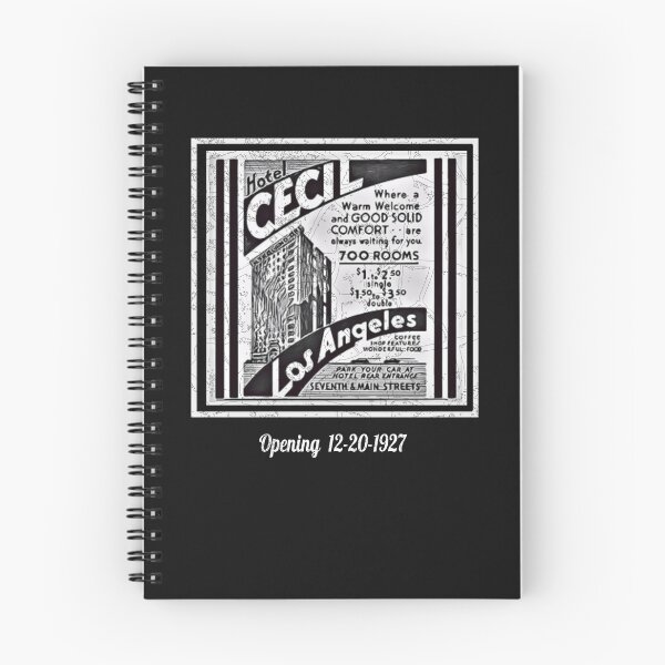 Item preview, Hotel Cecil Famous Hotel Vintage Ad Graphic designed and sold by FTAPS.