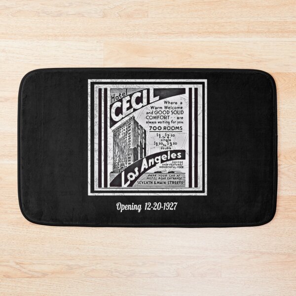 Item preview, Hotel Cecil Famous Hotel Vintage Ad Graphic designed and sold by FTAPS.