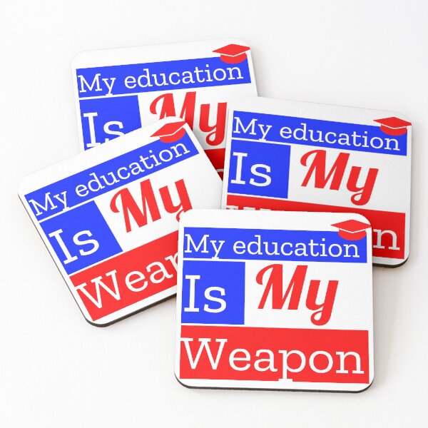 Item preview, My education is my weapons designed and sold by MXanwar.