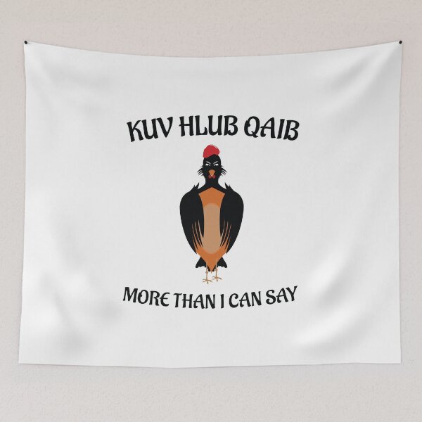 Item preview, Kuv Hlub Qaib More Than I Can Say designed and sold by Beinfashion.
