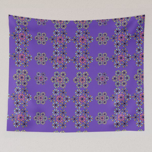 Item preview, Periwinkle Lazy Daisies designed and sold by Jubal421Designs.