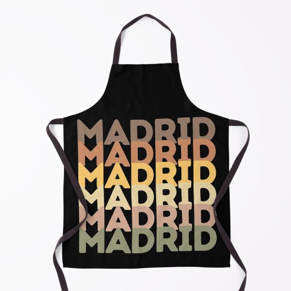Item preview, Madrid Retro Typography Vintage Colors designed and sold by Hoiho Adventure Shirts.