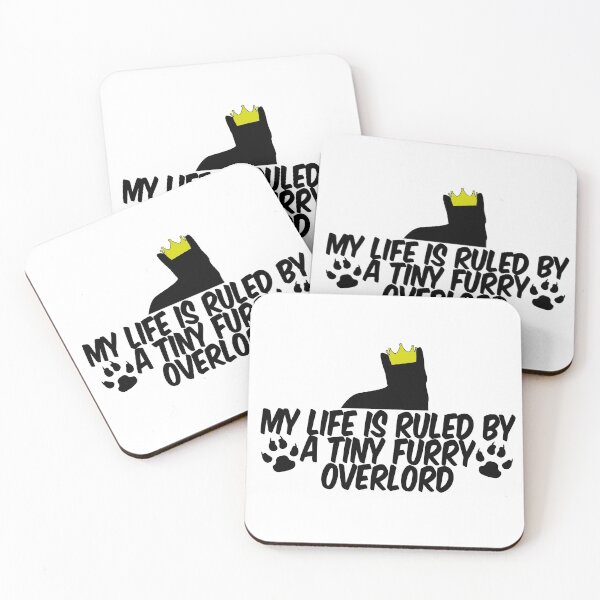 Item preview, My life is ruled by a tiny furry overlord designed and sold by Crystalsgraphix.