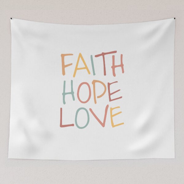 Item preview, 1 Cor 13 - Faith Hope Love designed and sold by amazingjoy.