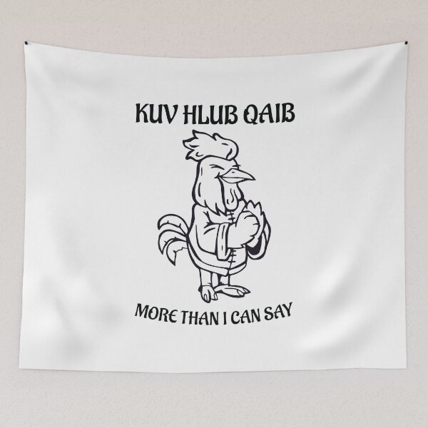 Item preview, Kuv Hlub Qaib More Than I Can Say designed and sold by Beinfashion.