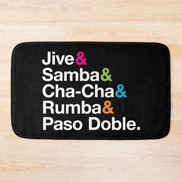 Item preview, Jive & Samba & Cha-Cha & Rumba & Paso Doble – Traditional Latin Dance Styles designed and sold by opalime.