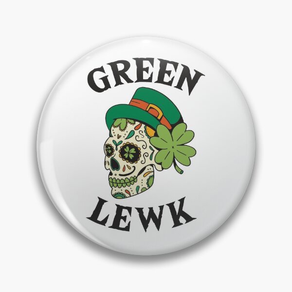 Item preview, Skulls and green dias de muertes saint patrick day gamer gift for men and women. designed and sold by TheFlipRepublic.