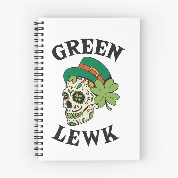 Item preview, Skulls and green dias de muertes saint patrick day gamer gift for men and women. designed and sold by TheFlipRepublic.