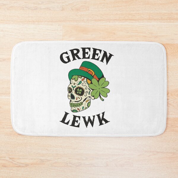 Item preview, Skulls and green dias de muertes saint patrick day gamer gift for men and women. designed and sold by TheFlipRepublic.