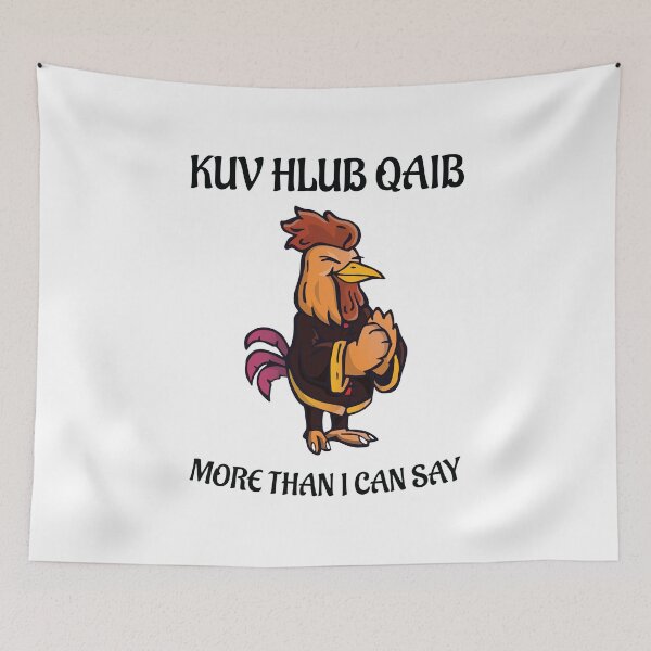 Item preview, Kuv Hlub Qaib More Than I Can Say designed and sold by Beinfashion.