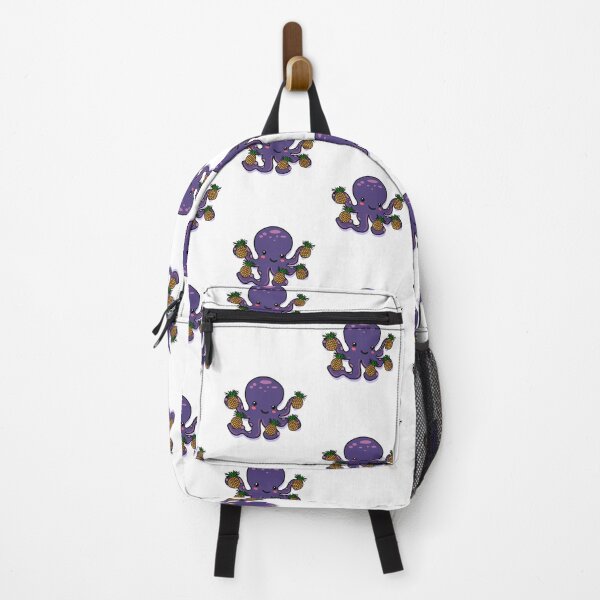 Item preview, Pineapple Octopus | Cute Purple Kawaii Octopus with Pineapples designed and sold by Rabbitti.
