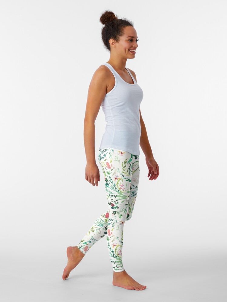 Alternate view of Spring Fable Floral Leggings