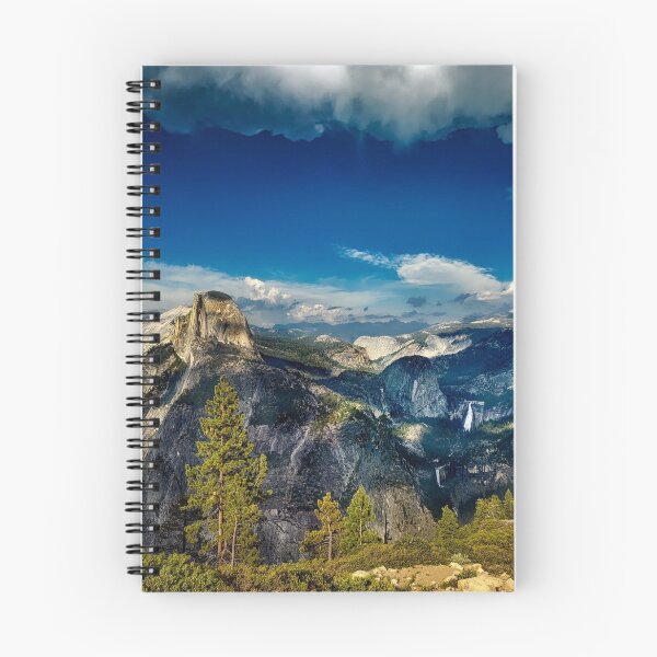 Item preview, Shiny silver mountains, bright blue sky, wild forest designed and sold by August-E.