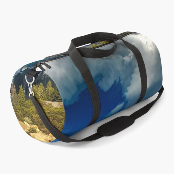 Item preview, Shiny silver mountains, bright blue sky, wild forest designed and sold by August-E.