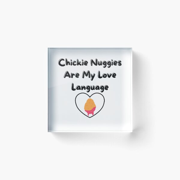 Item preview, Chickie Nuggies Are My Love Language  designed and sold by Black11Flamingo.