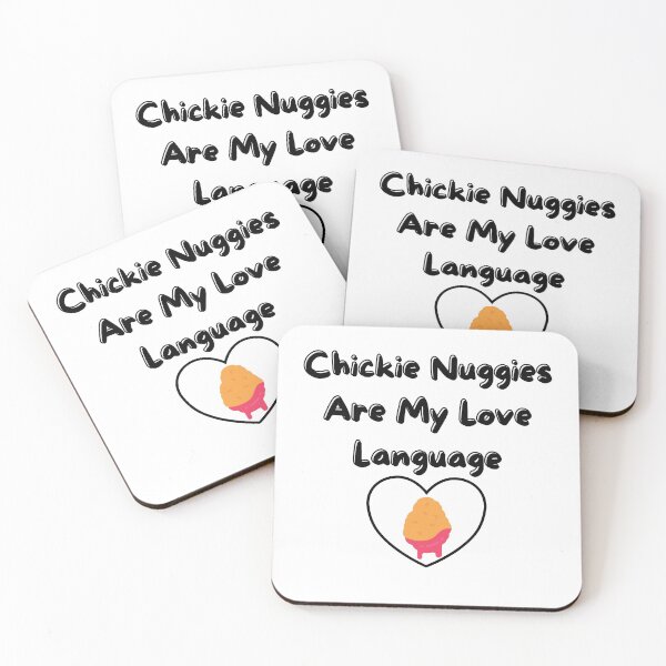 Item preview, Chickie Nuggies Are My Love Language  designed and sold by Black11Flamingo.