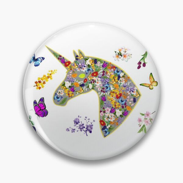 Item preview, Unicorn and Flowers designed and sold by Intriguing Eclectives by Janelle  K.