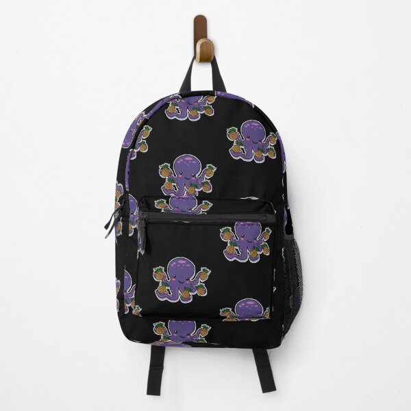 Item preview, Pineapple Octopus | Cute Purple Kawaii Octopus with Pineapples designed and sold by Rabbitti.