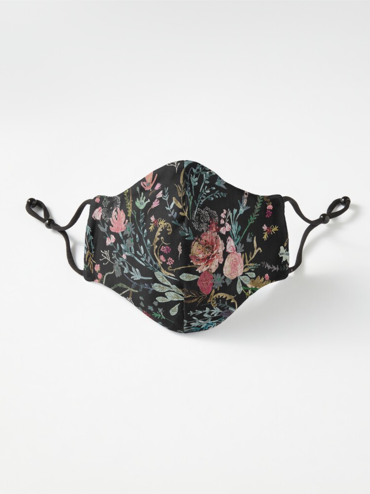 Alternate view of Midnight Floral Mask