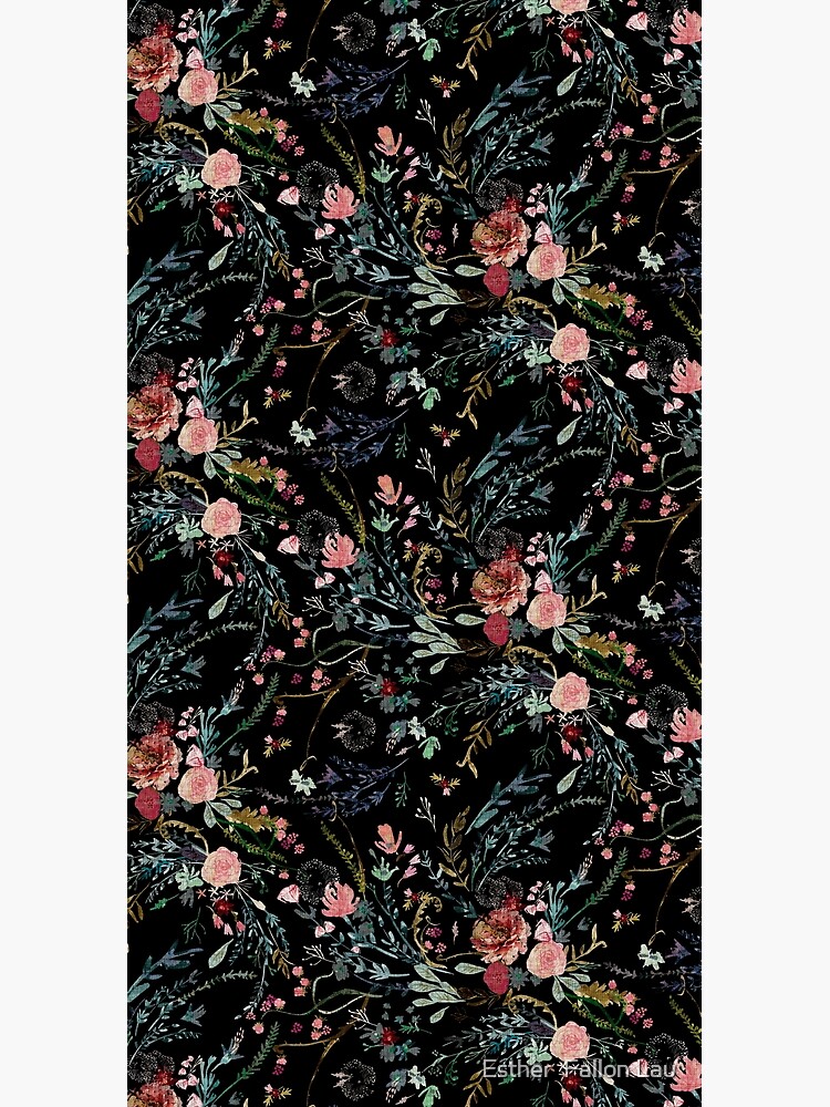 Midnight Floral by nouveaubohemian