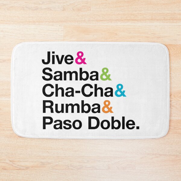 Item preview, Jive & Samba & Cha-Cha & Rumba & Paso Doble – Traditional Latin Dance Styles designed and sold by opalime.