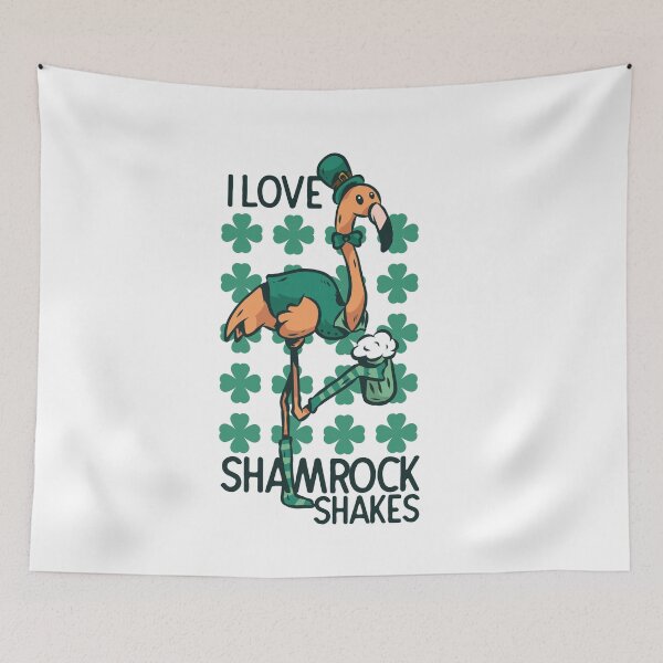 Item preview, I love shamrock shakes saint patrick day gamer gift for men and women. designed and sold by TheFlipRepublic.