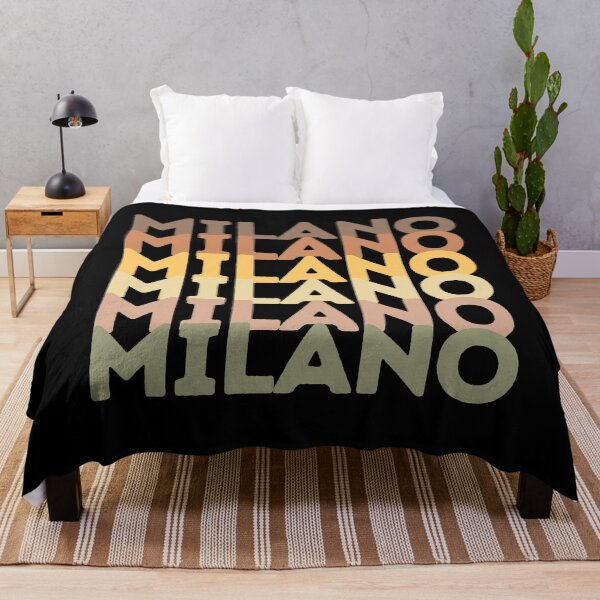 Item preview, Milano Retro Typography Vintage Colors designed and sold by Hoiho Adventure Shirts.