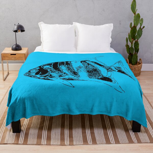 Item preview, Atlantic Spadefish Black Design designed and sold by designsasstultd.