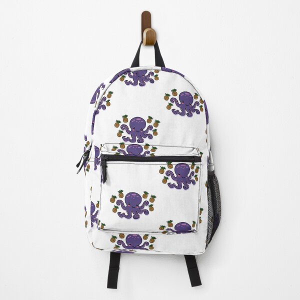 Item preview, Pineapple Octopus | Cute Purple Kawaii Octopus with Pineapples designed and sold by Rabbitti.