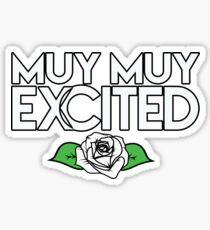 Muy Excited Sticker