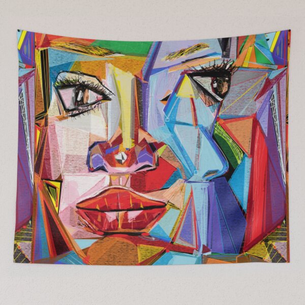 Item preview, Color Mutation of the Facade designed and sold by Art With Impact – Statement Art & Apparel for Deep Thinkers.