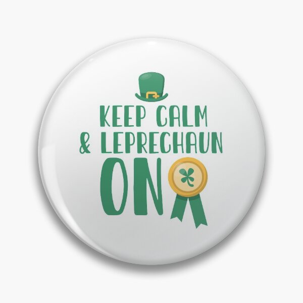 Item preview, Keep calm and leprechaun saint patrick day gift for men and women. designed and sold by TheFlipRepublic.
