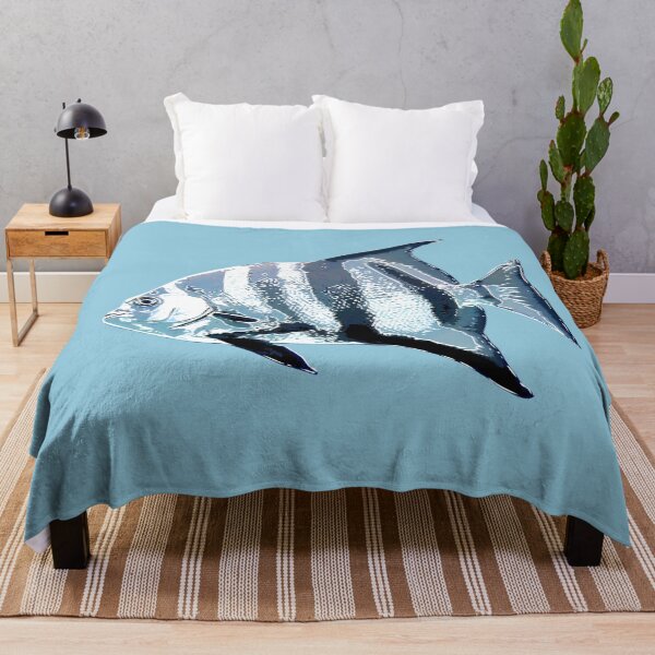 Item preview, Atlantic Spadefish White Alternate Design designed and sold by designsasstultd.