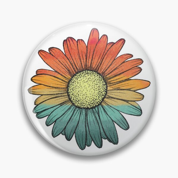 Item preview, Vintage Sunset Daisy | Retro Sunset Daisy | Grunge Daisy  | 90s Vibes Daisy  designed and sold by Jeleedesigns.
