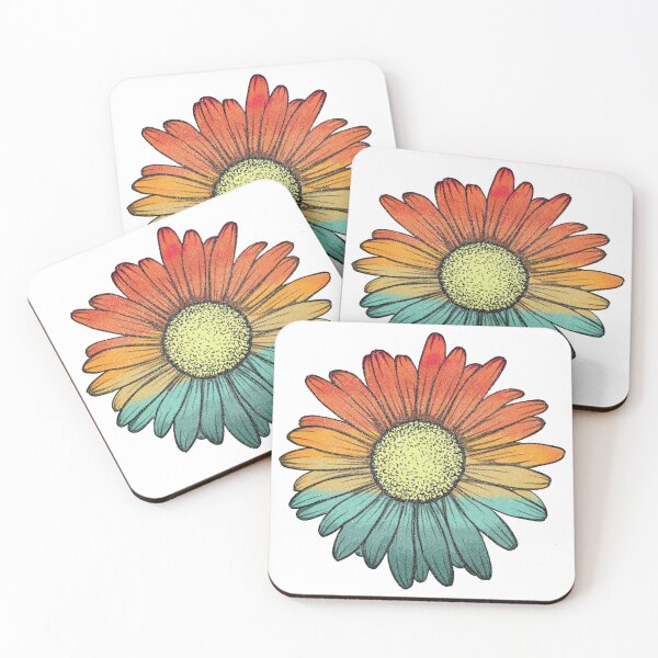 Item preview, Vintage Sunset Daisy | Retro Sunset Daisy | Grunge Daisy  | 90s Vibes Daisy  designed and sold by Jeleedesigns.