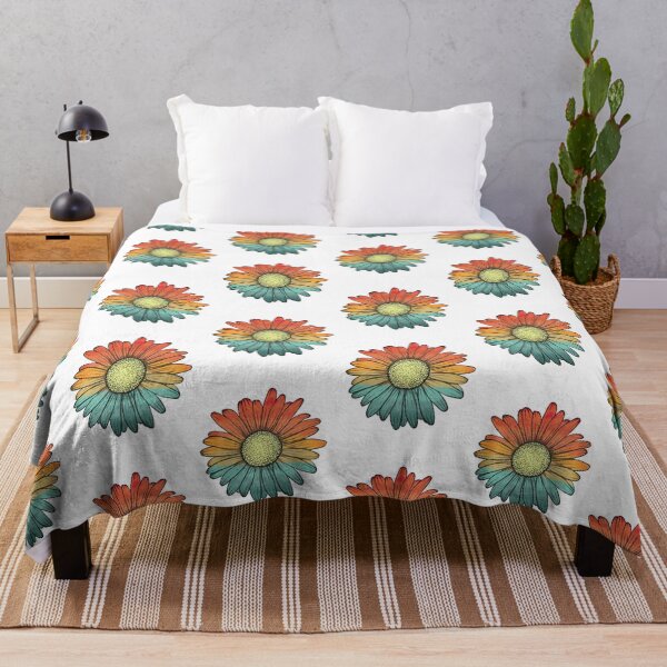Item preview, Vintage Sunset Daisy | Retro Sunset Daisy | Grunge Daisy | 90s Vibes Daisy designed and sold by Jeleedesigns.