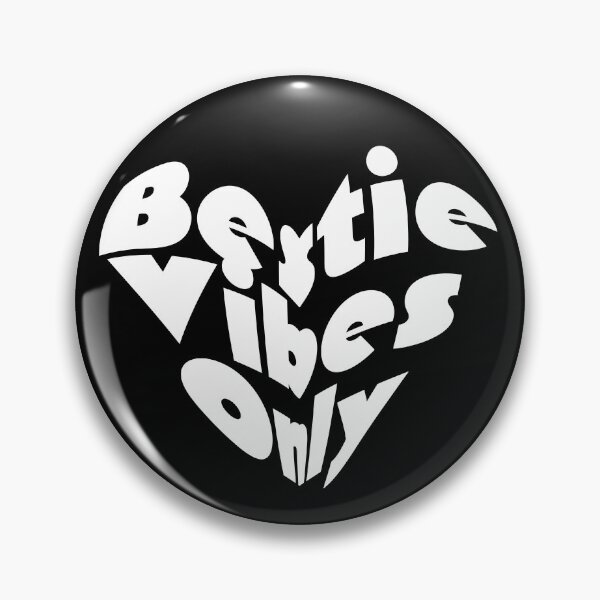 Item preview, Bestie Vibes Only Besties Vibes Only Two Pretty Best Friends HeartShape designed and sold by KLINESTORE.