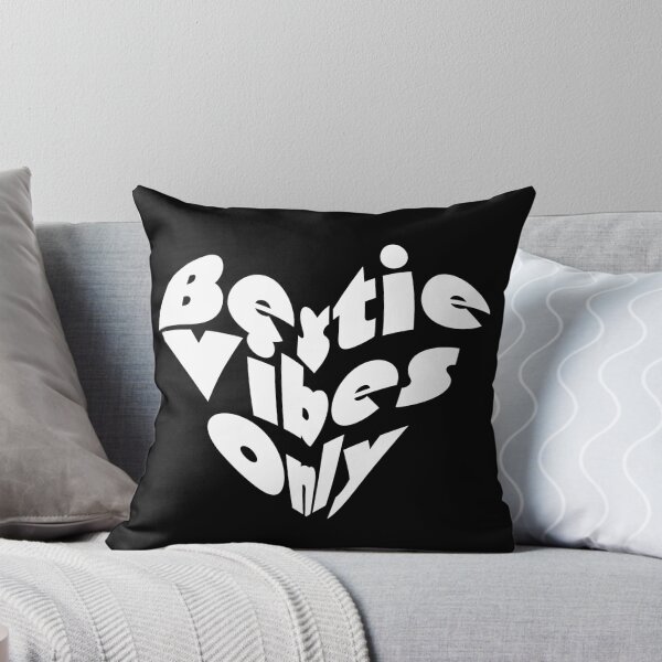 Item preview, Bestie Vibes Only Besties Vibes Only Two Pretty Best Friends HeartShape designed and sold by KLINESTORE.