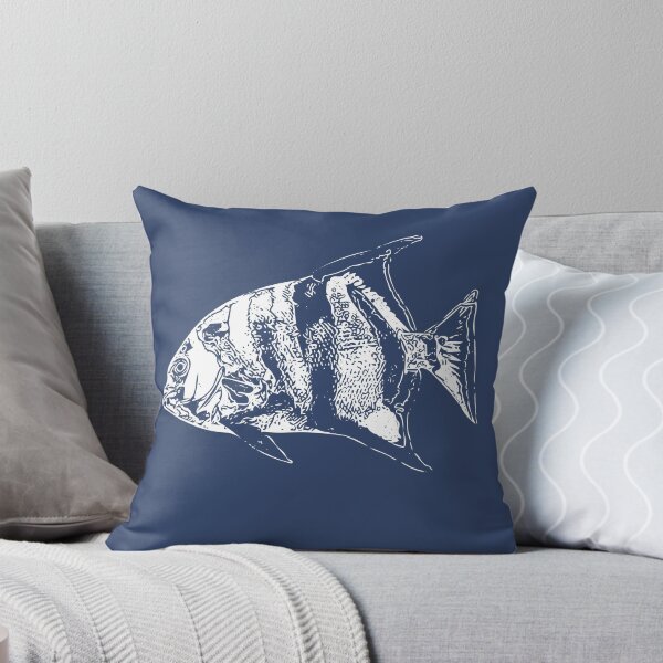 Item preview, Atlantic Spadefish White Design designed and sold by designsasstultd.