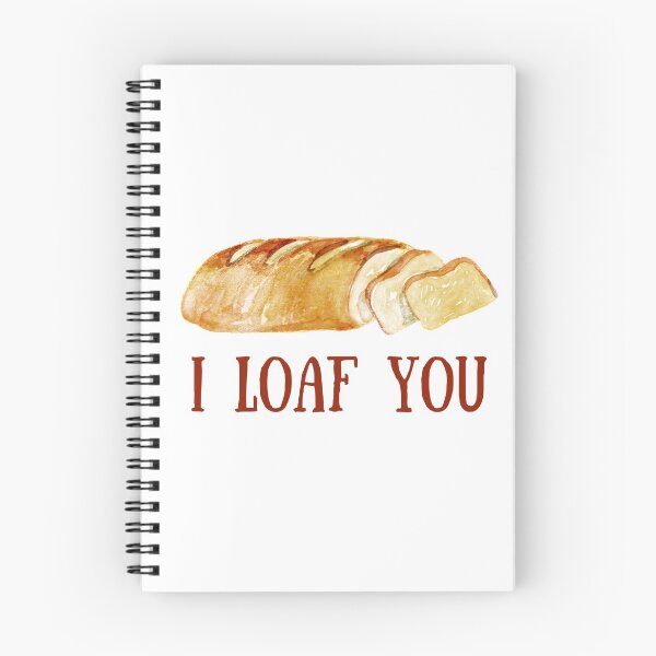 Item preview, I loaf you | bread | bread loaf | baguette | valentines designed and sold by Jeleedesigns.