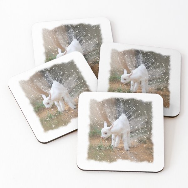 Item preview, Baby Goat Digital Mixed Media by Opulence By Design designed and sold by OByD.