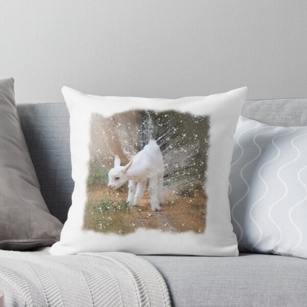 Item preview, Baby Goat Digital Mixed Media by Opulence By Design designed and sold by OByD.