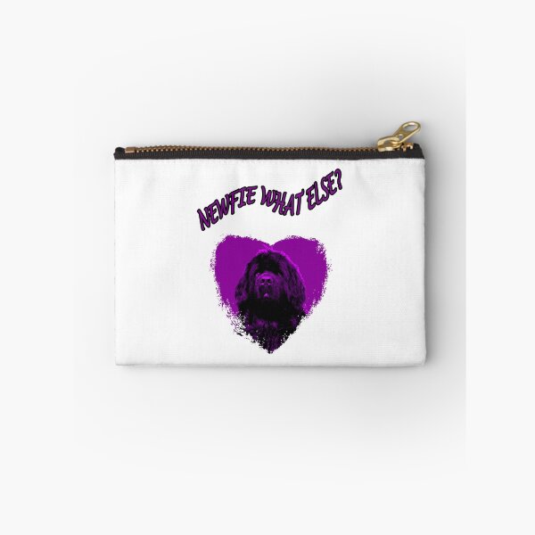Item preview, Newfoundland Dog Heart Purple What Else designed and sold by Moonyflower.