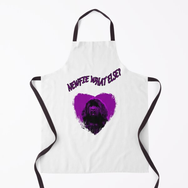 Item preview, Newfoundland Dog Heart Purple What Else designed and sold by Moonyflower.