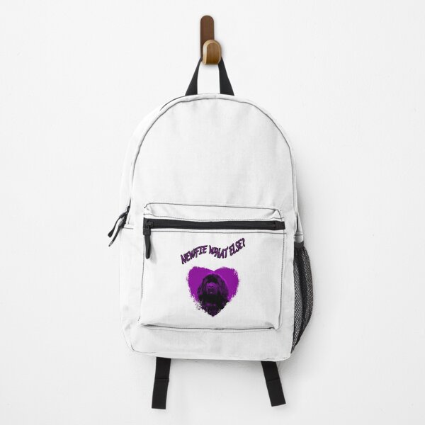 Newfoundland Dog Heart Purple What Else Backpack
